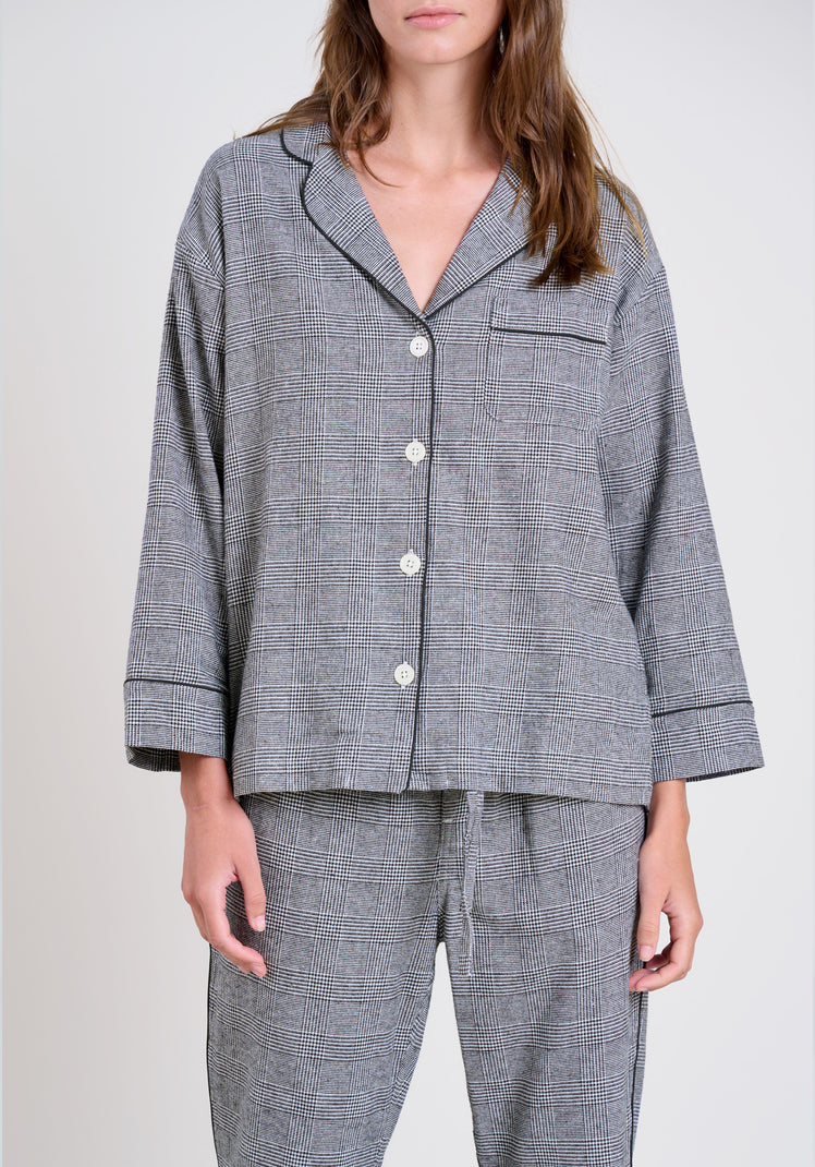 Marina Pajama Set in Glenn Plaid Flannel